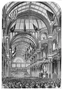 Cast Iron Prints: Opening of the Crystal Palace at Amsterdam for the Exhibition of Arts and Industry