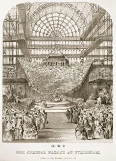 Opening of Crystal Palace at Sydenham by Queen Victoria on June 10th 1854. Creator