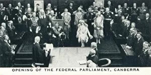 Opening of the Federal Parliament, Canberra, 1927 (1937)