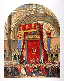 Opening of the International Exhibition, 1862