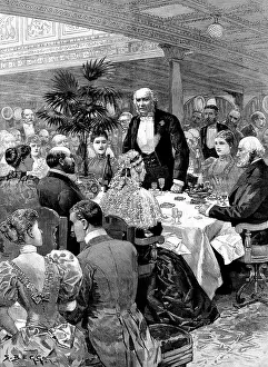 P Naumann Prints: Opening of the Kaiser Wilhelm Canal