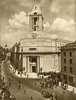 The opening of the Masonic Peace Memorial, Great Queen Street, London, 19 July 1933, (1935)