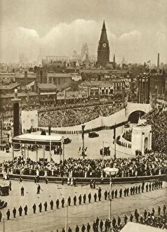 George Frederick Ernest Albert Collection: Opening of the Mersey Tunnel, Liverpool, 18 July 1934, (1935). Creator: Unknown