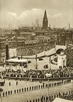 Opening Prints: Opening of the Mersey Tunnel, Liverpool, 18 July 1934, (1935). Creator: Unknown