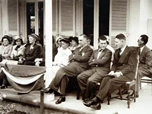 Public Services Prints: Opening of Mosman Library at Boronia, 1952. Creator: Unknown