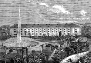 Water Supply Prints: Opening of the new City Water-Works at Vienna, 1873. Creator: Unknown