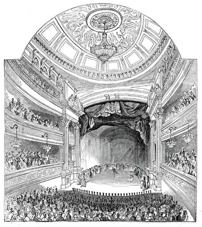 Greater Manchester Prints: Opening of the New Theatre Royal, Manchester, 1845. Creator: Unknown