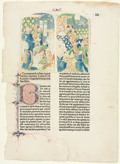 And Gouache Prints: Opening Page of Book IX of Valerius Maximuss Facta et dicta memorabilia, c. 1476