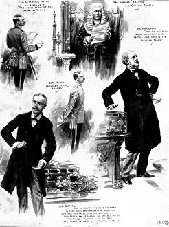 Front Page Prints: The Opening of Parliament, 1898. Creator: Unknown