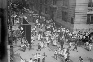 Opening of schools, between c1910 and c1915. Creator: Bain News Service