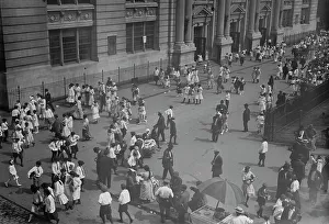 Vendor Prints: Opening of schools - N.Y. - 9/8/13, 1913. Creator: Bain News Service