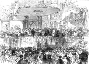 Public Baths Prints: Opening of the South London Working Classes Industrial Exhibition