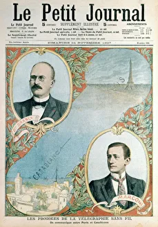 Opening of wireless telegraph link between Paris and Casablanca, 1907 Opening of wireless telegraph link between Paris and Casablanca, 1907