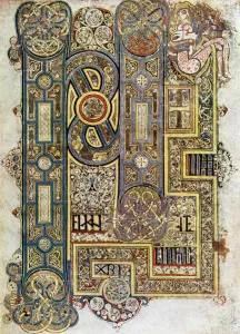 The Opening Words of St Marks Gospel, 800 AD, (20th century) The Opening Words of St Marks Gospel, 800 AD, (20th century)