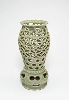Incense Gallery: Openwork Brazier or Incense Stick Holder, Ming dynasty (1368-1644)