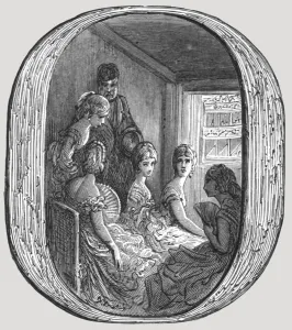 Private Gallery: The Opera, 1872. Creator: Gustave Doré