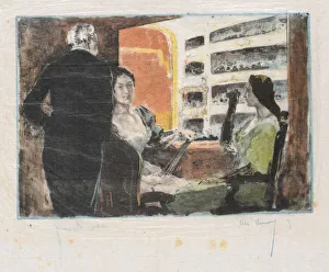 The Opera Box (La Loge de LOpera), 1894. Creator: Alexandre Lunois (French, 1863-1916)