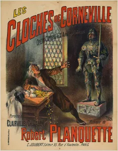 Opéra comique Les Cloches de Corneville by Robert Planquette, c.1880. Creator: Faria, Cândido de (1849-1911). Opéra comique Les Cloches de Corneville by Robert Planquette, c.1880