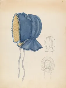 Hofmann Melita Prints: Opera Hood, c. 1936. Creator: Melita Hofmann