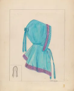 Trim Prints: Opera Hood, c. 1937. Creator: Columbus Simpson