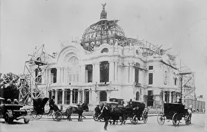 Scaffolding Prints: Opera House, City of Mexico, between c1915 and c1920. Creator: Bain News Service