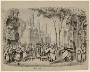 Lami Prints: The Opera L etoile by Emmanuel Chabrier in the Theatre des Bouffes-Parisiens