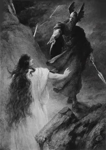 Pagan Collection: Opera Siegfried by Richard Wagner, III Act, 1894