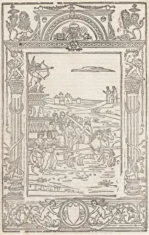 Petrarch Prints: Opera Triumphi, Soneti, & Canzone February 15, 1508. Creator: Pico Master