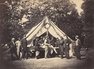 Patient Prints: Operating Tent, Camp Letterman, Gettysburg, Pennsylvania, 1863