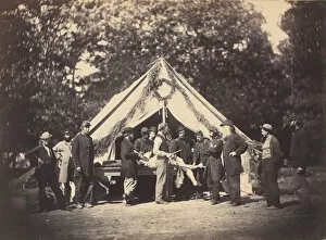 Images Dated 10th August 2020: Operating Tent, Camp Letterman, Gettysburg, Pennsylvania, 1863