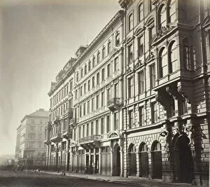 Apartment Block Collection: Operngasse No. 6, Zinshaus des Herrn M. Faber, 1860s. Creator: Unknown