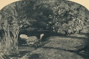 John Everett Prints: Ophelia, c1852, (1935). Creator: WF Mansell