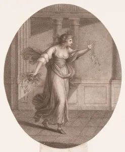 Colletage Prints: Ophelia: Theres fennel for you, and columbines'(Shakespeare, Hamlet, Act 4