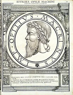 Opilius Macrinus (165 - 218 AD), 1559