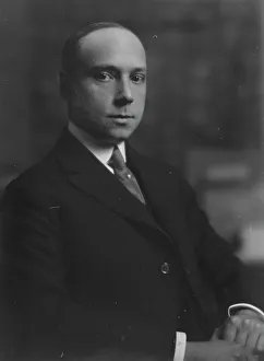 Degree Prints: Oppenheimer, F.G. Dr. portrait photograph, 1916. Creator: Arnold Genthe