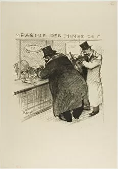 Bank Gallery: The Opportunist Majority, May 1894. Creator: Theophile Alexandre Steinlen