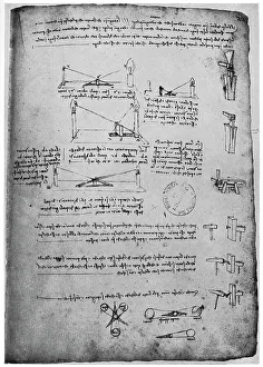 Optical studies, late 15th or early 16th century (1954). Artist: Leonardo da Vinci