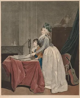 The Optical Viewer, c. 1794. Creator: Frederic Cazenave (French)