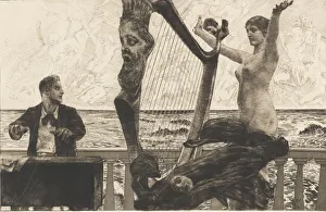 Opus XII, Brahms Phantasy, 1894. Creator: Klinger, Max (1857-1920)