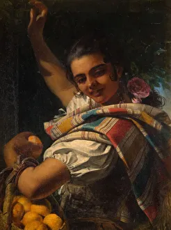 The Orange Girl, 1854. Creator: John Phillip