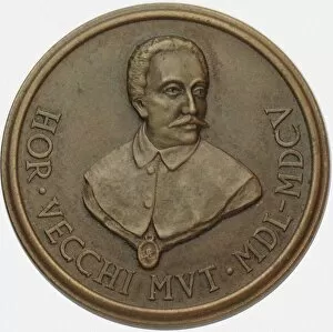 Orazio Vecchi (1550-1605) Commemorative 400th Birthday Medal, 1950