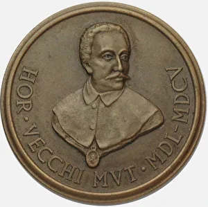 Orazio Vecchi (1550-1605) Commemorative 400th Birthday Medal, 1950
