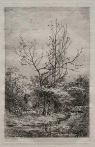 The Orchard, 1868. Creator: Charles Francois Daubigny (French, 1817-1878)