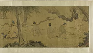 Qing Dynasty Collection: The Orchid Pavilion Gathering, Qing dynasty (1644-1911), 19th century. Creator: Unknown