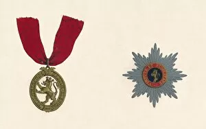 The Order of the Lion D Or, c19th century