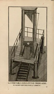 Terror Prints: An Ordinary Guillotine. Ha, le bon soutien pour la liberte!, 1791-1794
