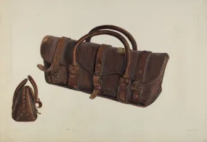 Satchel Prints: Oregon Boot Satchel, 1935 / 1942. Creator: A. R. Tolman