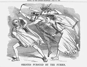 Cat O Nine Tails Gallery: Orestes pursued by the Furies, 1858