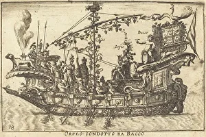 Galley Prints: Orfeo condotto da Bacco. Creator: Balthasar Moncornet