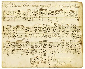 Weimar Gallery: Organ chorale prelude. From the Orgelbuchlein, 1713-1716